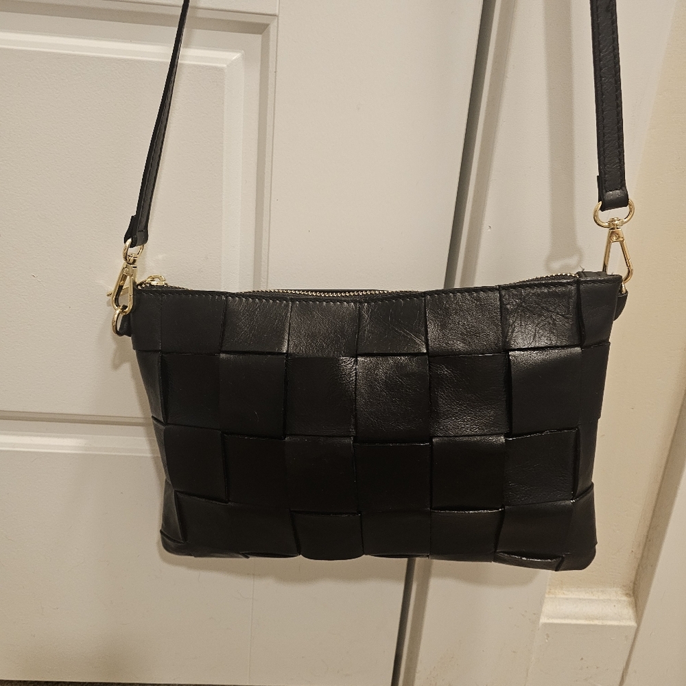 Anna Paola Black Handbag - Picture 2 of 10